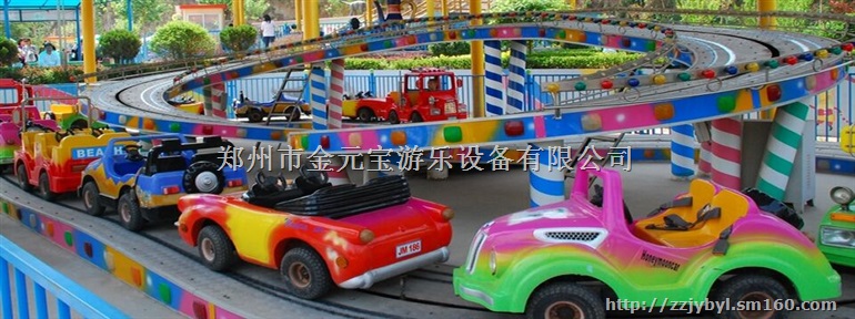 大型游乐设备立环跑车公园迷你穿梭图片