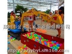 儿童挖掘机图片遥控挖掘机厂家金元宝游乐设备