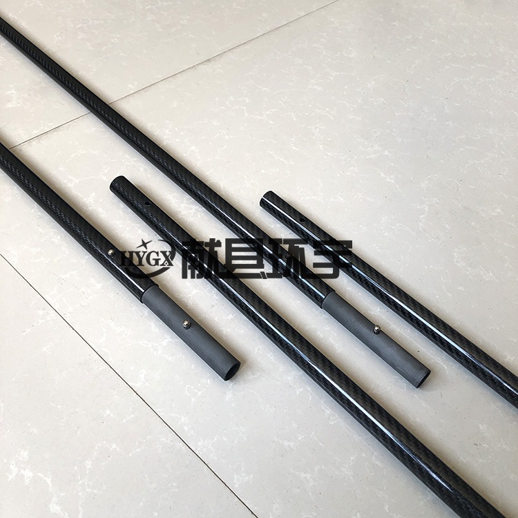 碳纤维伸缩杆3k纹路碳纤维管 碳纤维三脚