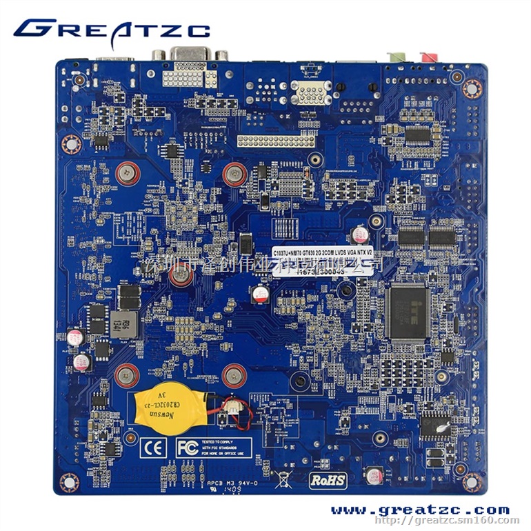赛扬1037U独显主板 数字标牌主板 广告机主板