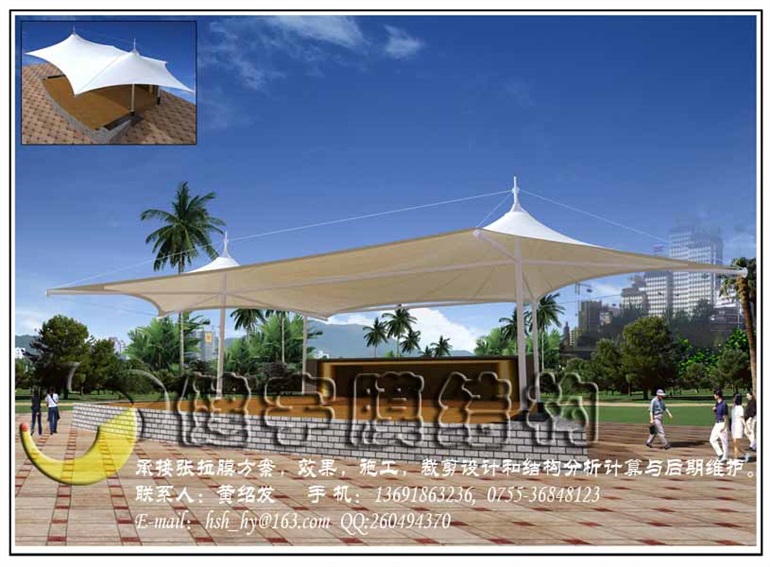 肇庆门球场张拉膜结构工程15817383027