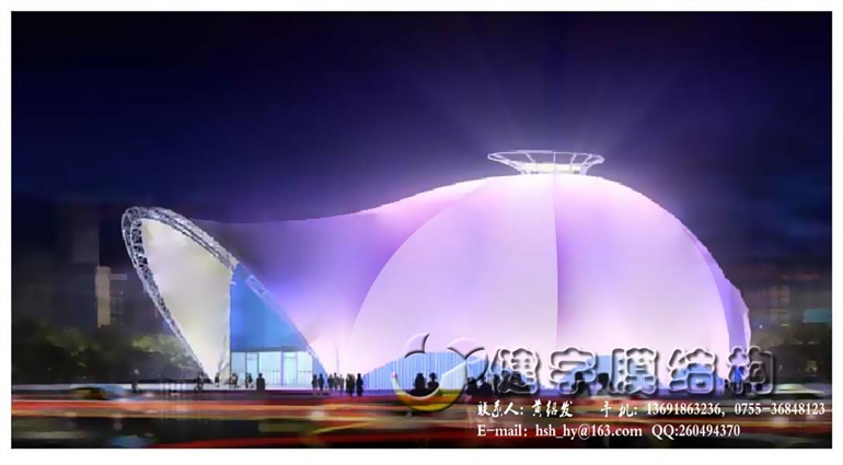惠州篮球场张拉膜结构工程15817383027