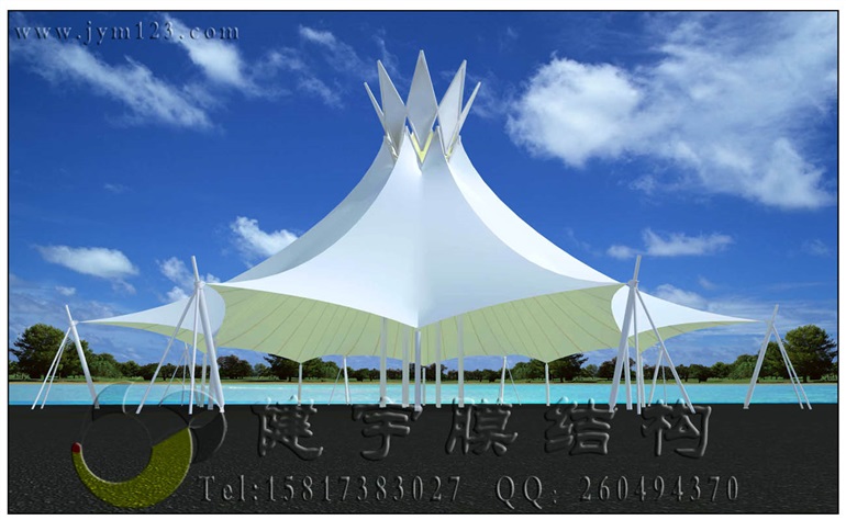 中山舞台张拉膜结构15817383027