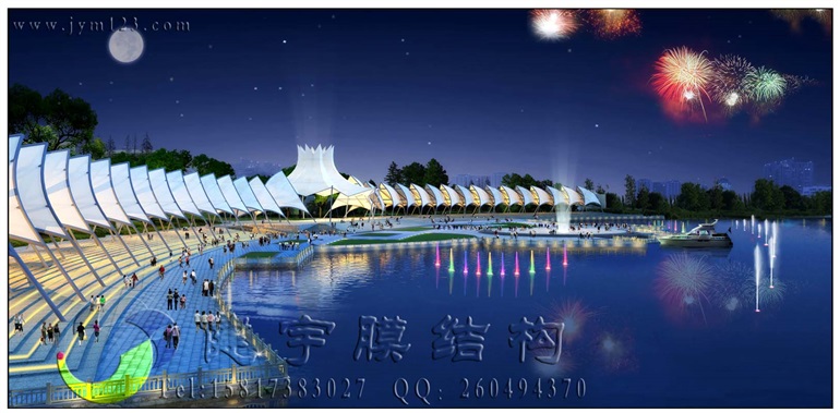 广州市餐厅张拉膜结构15817383027