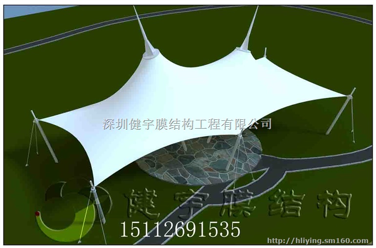 郴州膜结构广场膜结构价格公司厂家