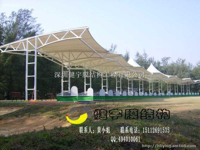 桂阳膜结构广场膜结构价格公司厂家