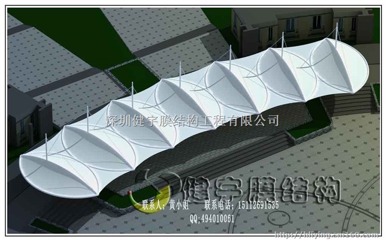 资兴膜结构广场膜结构价格公司厂家