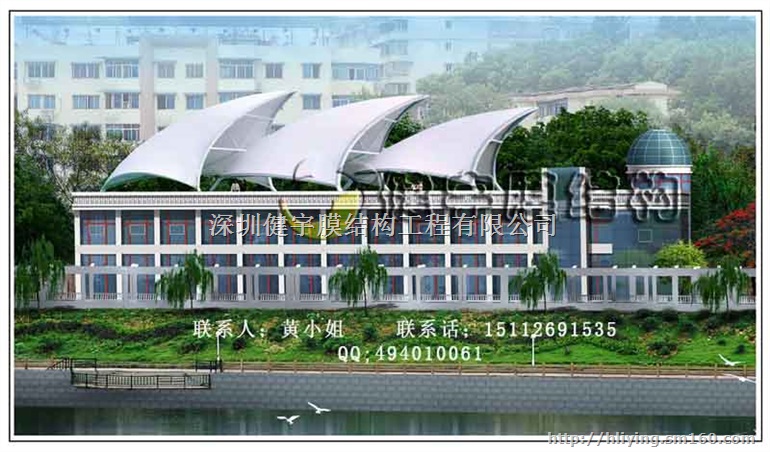 资兴膜结构广场膜结构价格公司厂家