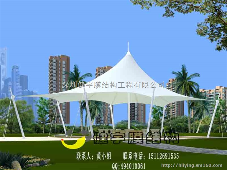 嘉禾膜结构广场膜结构价格公司厂家
