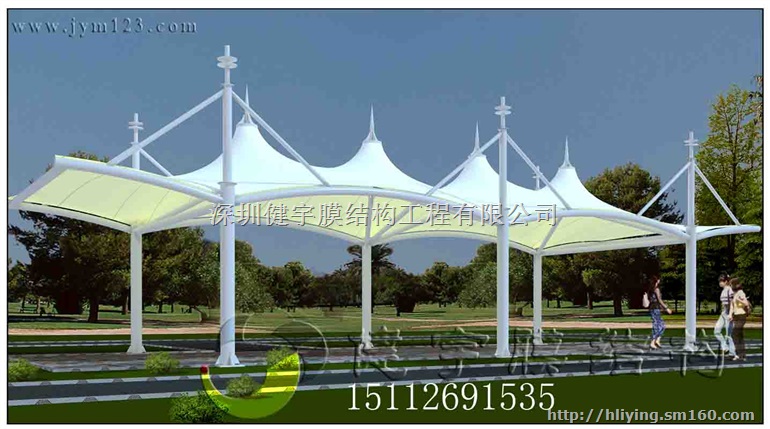 嘉禾膜结构广场膜结构价格公司厂家