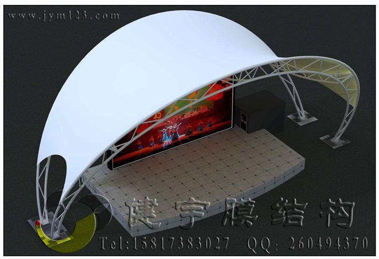 深圳舞台张拉膜结构15817383027