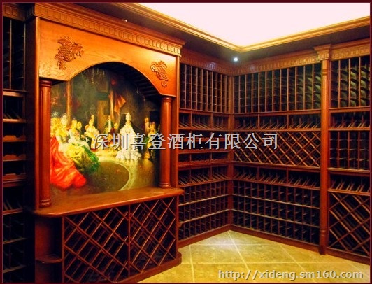 广东喜登公司提供珠海地下室酒窖设计,东莞酒窖空调