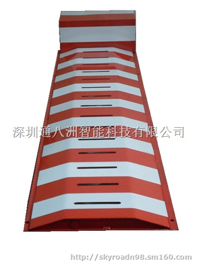 阻车破胎器 轮胎破胎器 遥控破胎器