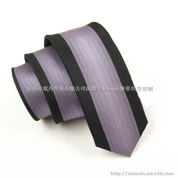 定制桑蚕丝领带 深圳真丝提花领带定做 纳米领带定做