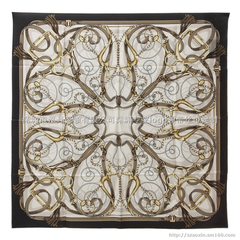 深圳logo丝巾定制 深圳礼品logo丝巾方巾定做