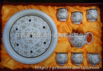 青花瓷茶具套装特价 厂家直销 陶瓷 高档礼品套装