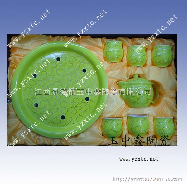 青瓷茶具套组 整套定窑功夫茶具套装特价 茶具茶壶茶