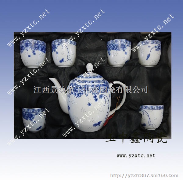 景德镇功夫茶具青花瓷功夫茶具粉彩瓷功夫茶具茶具套装
