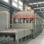 青岛国森制造精度高轻质复合材料复合板层压机设备