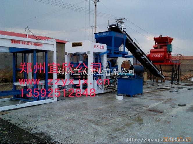 全自动路面制砖机 步道砖机械 便道彩砖机生产厂家