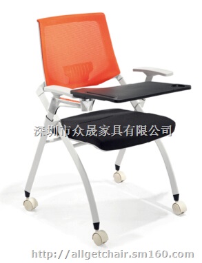 培训中心椅子哪里买 学校学习椅 带写字板椅子定做