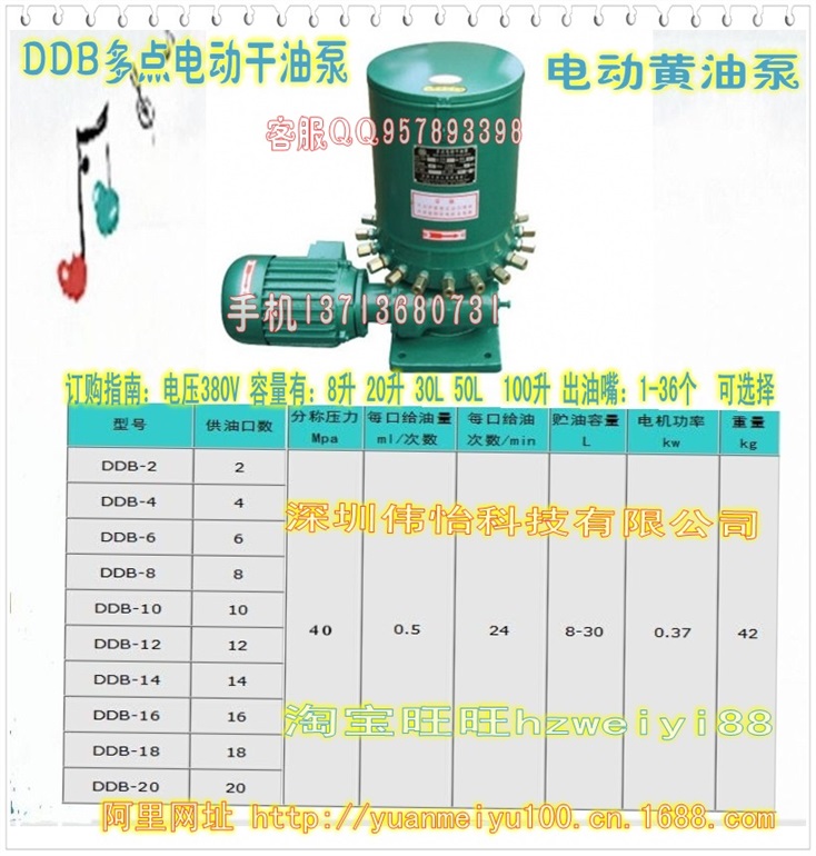 DDB -4多点电动黄油泵 、电动干油泵