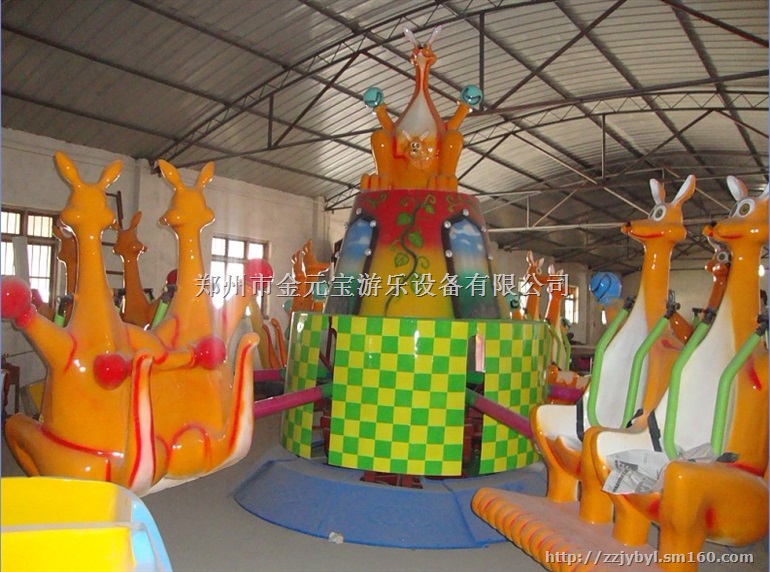 山东公园新型游乐设备欢乐袋鼠跳