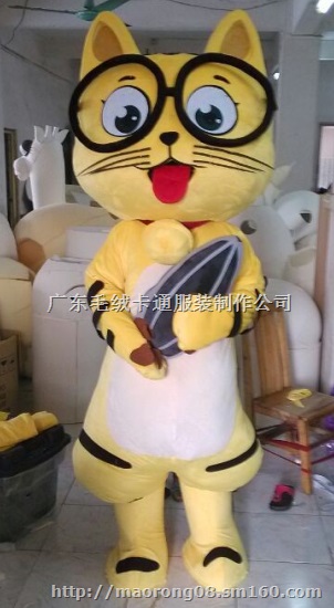 供应舞台服饰/表演服装/卡通行走人偶/观乐猴