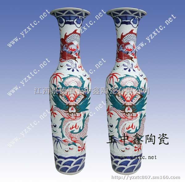 陶瓷花瓶设计 景德镇陶瓷大花瓶厂