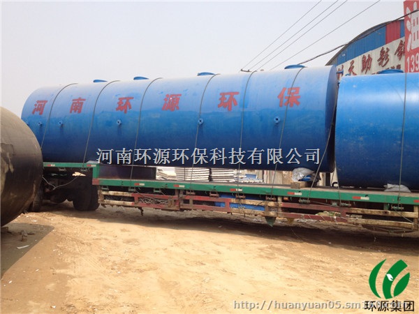 小型洗衣厂污水处理地埋式 循环回用于洗涤