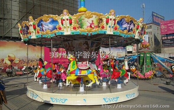 河南折叠转马/8座 12座 16座折叠转马/小蹦极