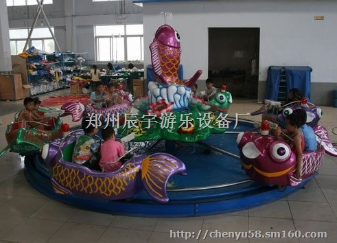 玻璃钢10折叠转马 12豪华转马 庙会折叠转马厂家