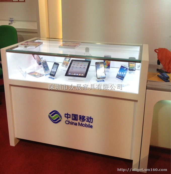 手机展柜 展示台 展示架订制