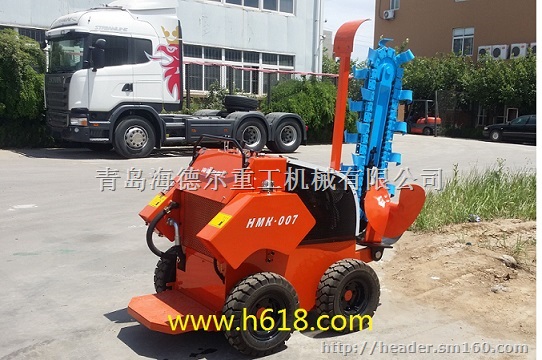 小型滑移高效葡萄园专用开沟机
