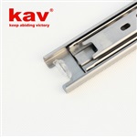 kav38宽不锈钢钢珠滑轨三节滑轨