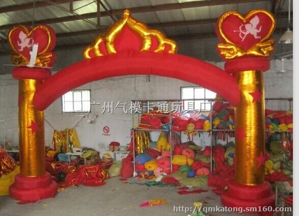 供应批发各种卡通气模充气拱门