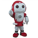 供应机器人卡通人偶服装道具定做企业吉祥物卡通玩偶服