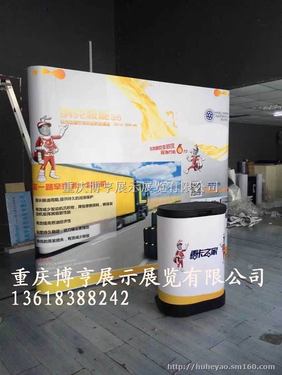 伸缩式旗杆 水桶道旗 广告吊旗杆 POP挂画架/轴