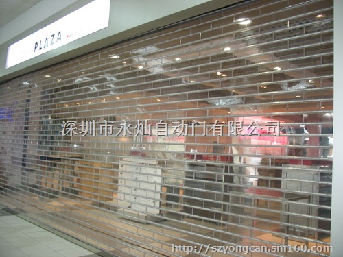 高级商铺低价格电动卷帘门 永灿卷帘门