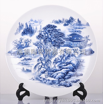 供应陶瓷纪念品 陶瓷纪念盘 精品陶瓷纪念盘 高档会