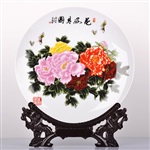 供应陶瓷纪念品 陶瓷纪念盘 精品陶瓷纪念盘 高档会