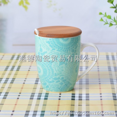 订做陶瓷茶杯 日用陶瓷茶杯 会议用品陶瓷茶杯 员工