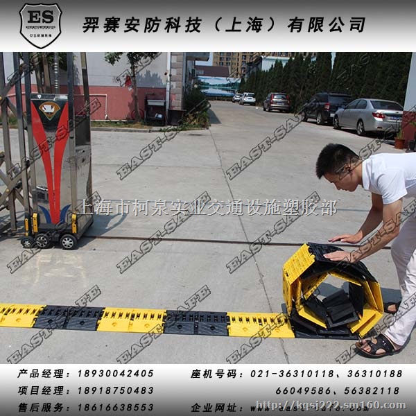 永安市减速坡式路障,6米常规的破胎器/8米路障块