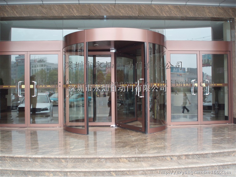 深圳自动旋转门安装与维修   自动旋转门供应商