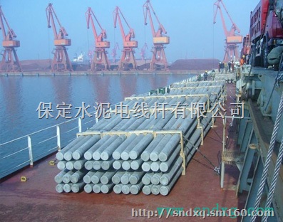 供应山东东营12米15米重型水泥杆（图文）