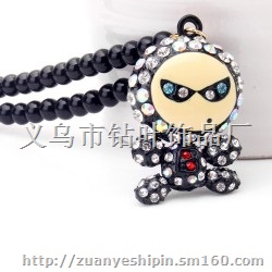 厂家直销 机器人毛衣链 韩国明星饰品批发