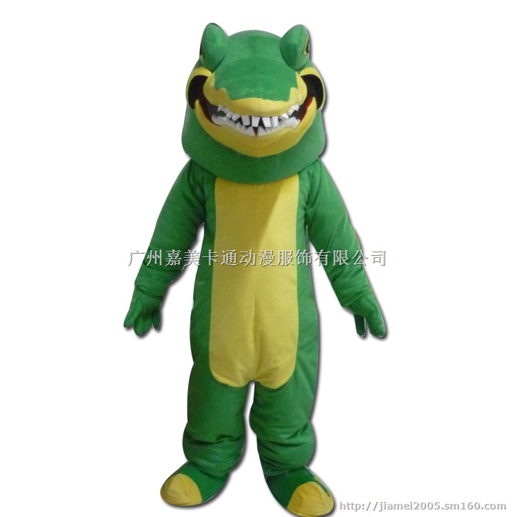 鳄鱼卡通人偶服装道具定做企业吉祥物卡通玩偶搞怪舞台