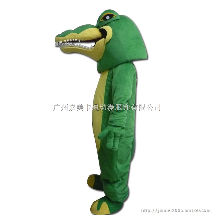 鳄鱼卡通人偶服装道具定做企业吉祥物卡通玩偶搞怪舞台