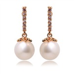 日韩时尚流行 七夕情人节礼物 正圆天然淡水珍珠