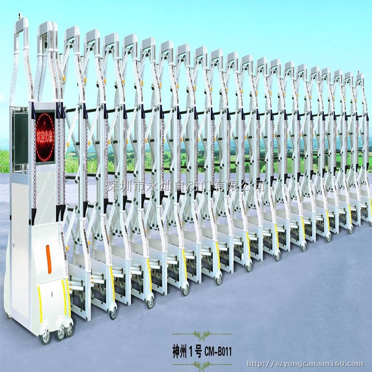 工厂电动伸缩门安装与维修   永灿电动伸缩门批发
